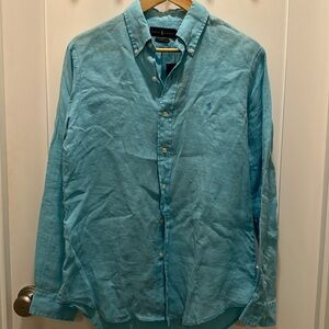 NWT Ralph Lauren Linen Shirt